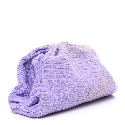 Bottega Veneta Sponge Fabric The Pouch Clutch Wisteria 3 of 13