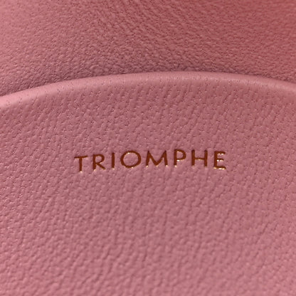 Celine Shiny Calfskin Triomphe Mini Besace Clea Light Pink 8 of 12