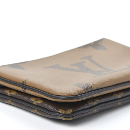 Louis Vuitton Reverse Monogram Giant Double Zip Pochette 5 of 10