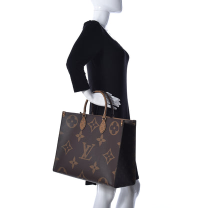 Louis Vuitton Reverse Monogram Giant Onthego GM 3 of 13