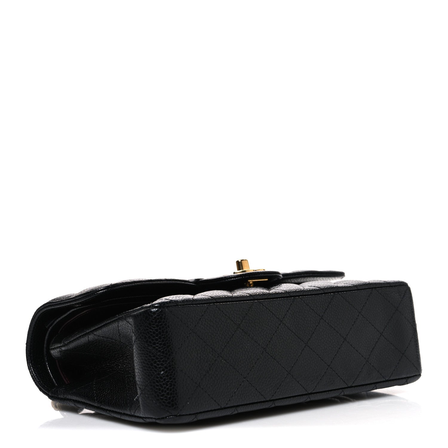 Chanel Caviar Quilted Small Double Flap Black 3 of 10