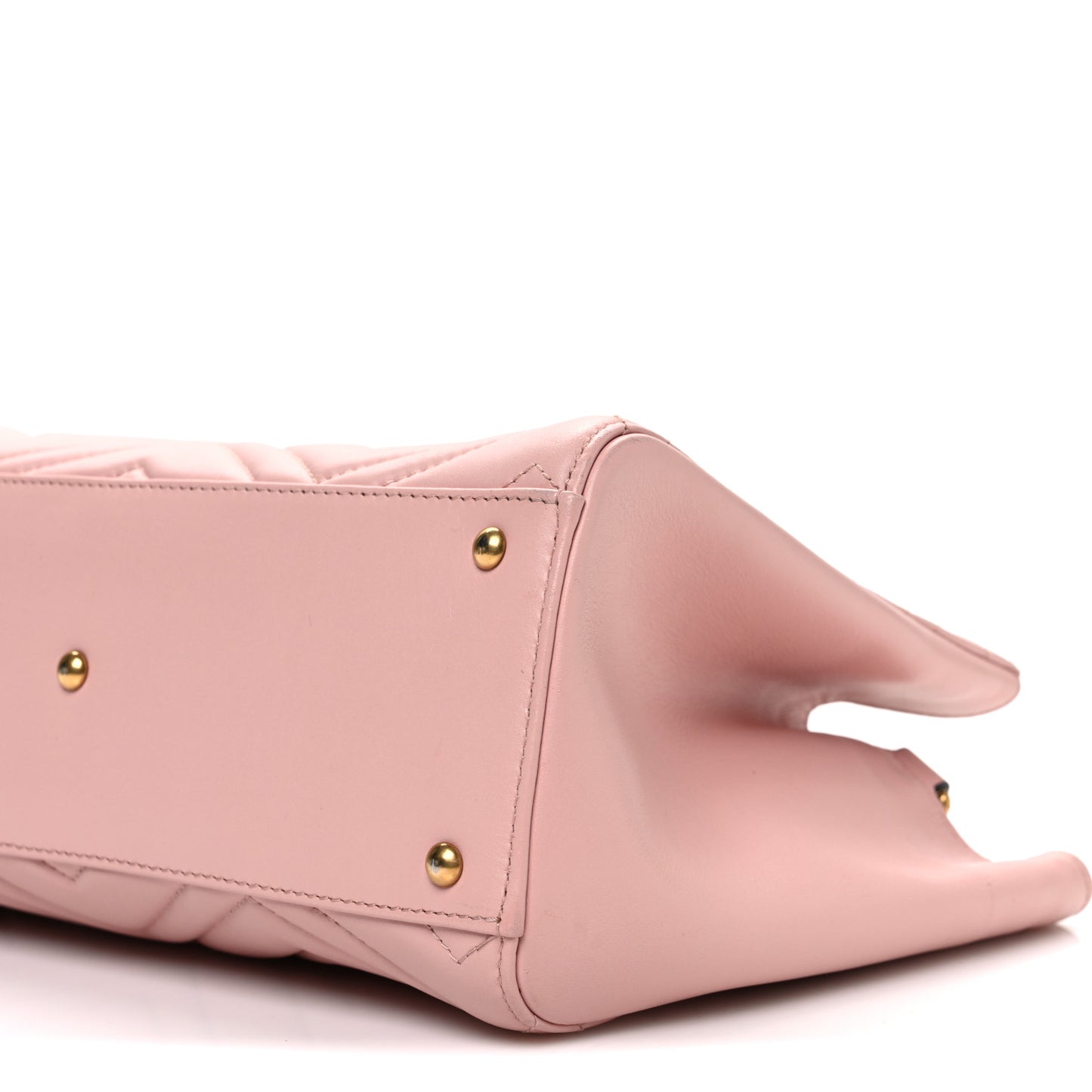 Calfskin Matelasse Small GG Marmont Tote Perfect Pink