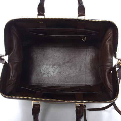 Celine Satin Calfskin Long Frame Doctor Bag Taupe 5 of 9