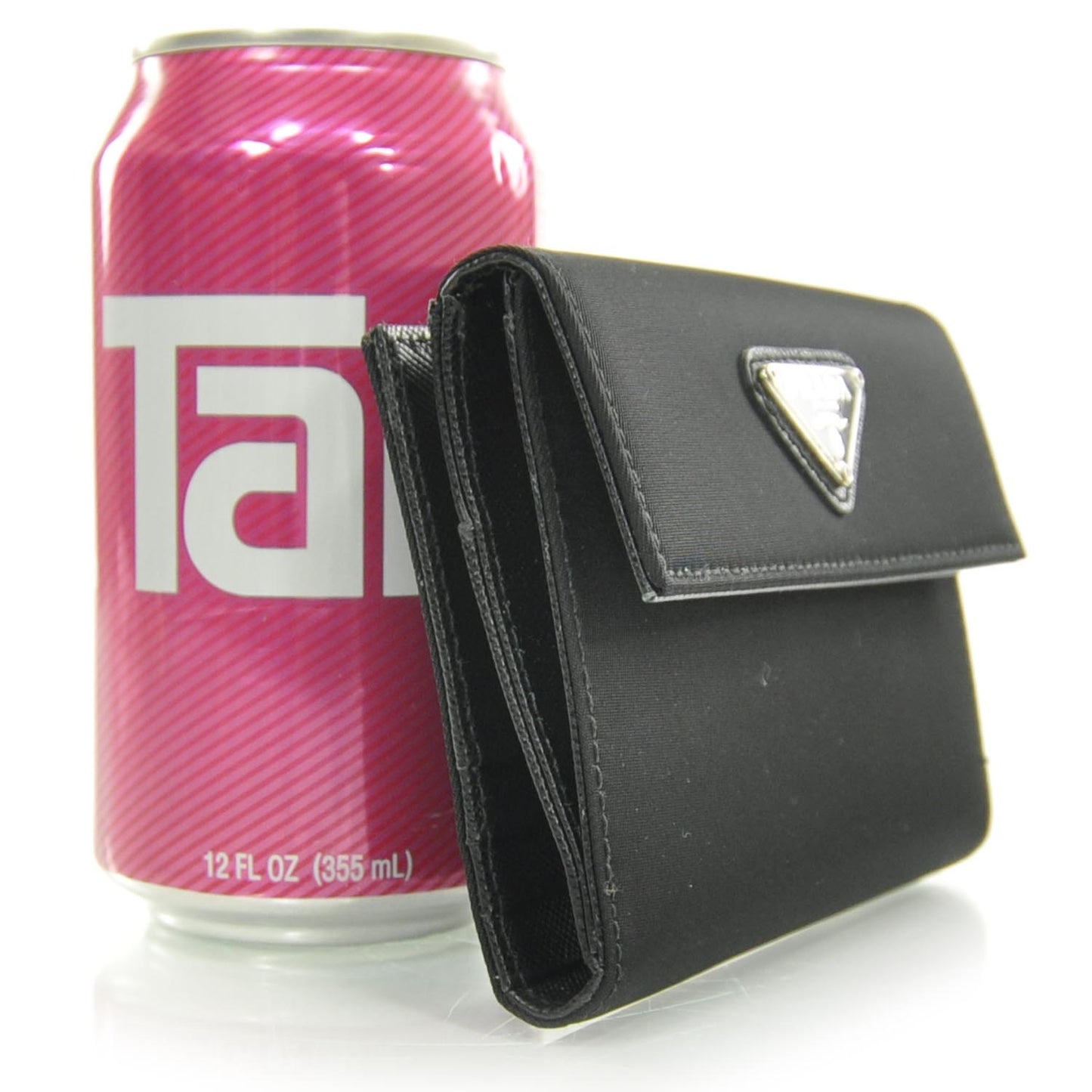 Tessuto Nylon Wallet Nero Black