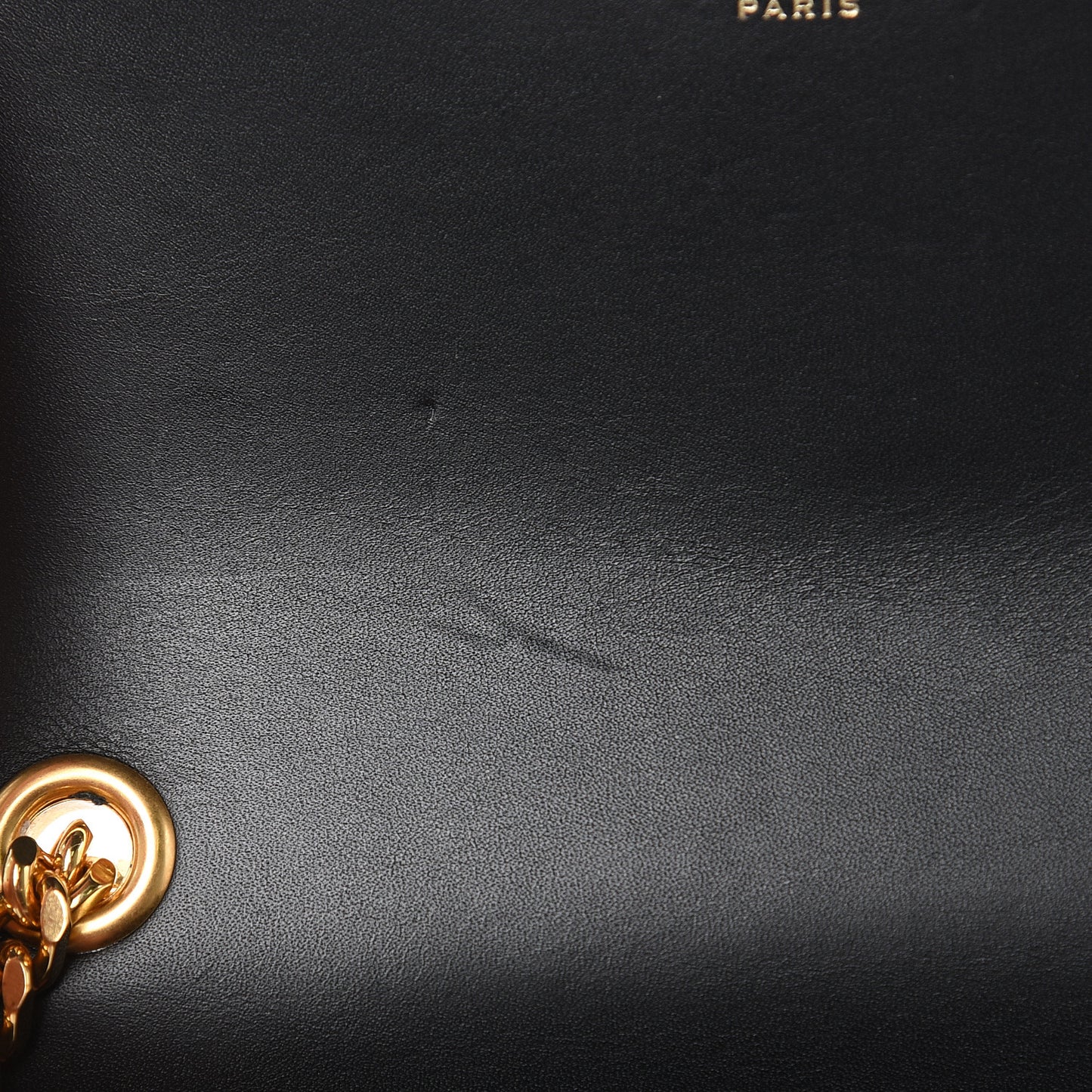 Calfskin Small Classic Monogram Kate Tassel Satchel Black