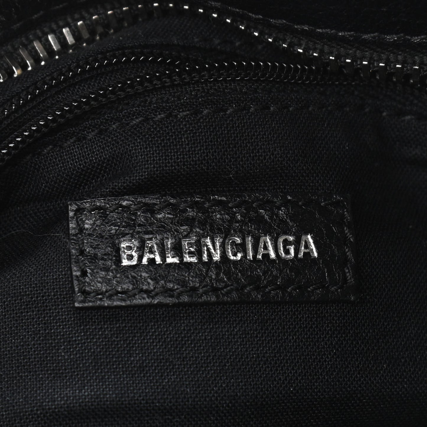Agneau Giant 12 Silver Hardware Mini City Black