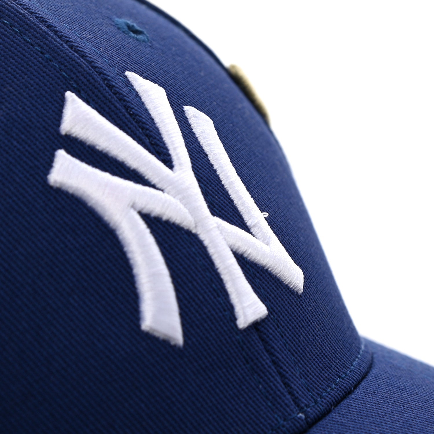 Gucci X MLB Cotton NY Yankees Baseball Hat 57-61 Blue 10 of 10