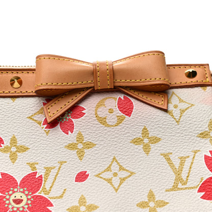 Louis Vuitton Monogram Cherry Blossom Pochette Accessories Red 8 of 15