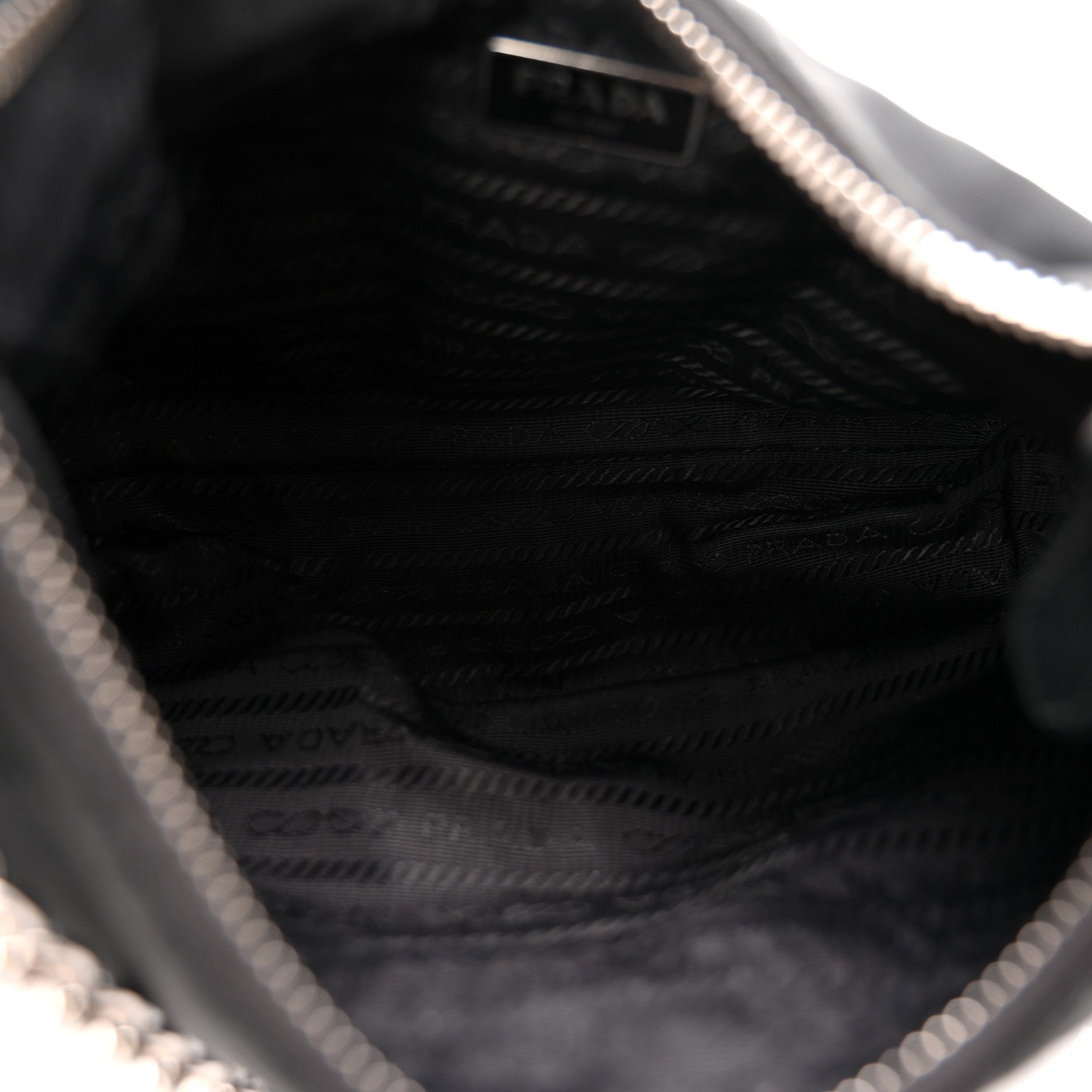 Prada Nylon Re-Edition 2005 Shoulder Bag Black 5 of 12