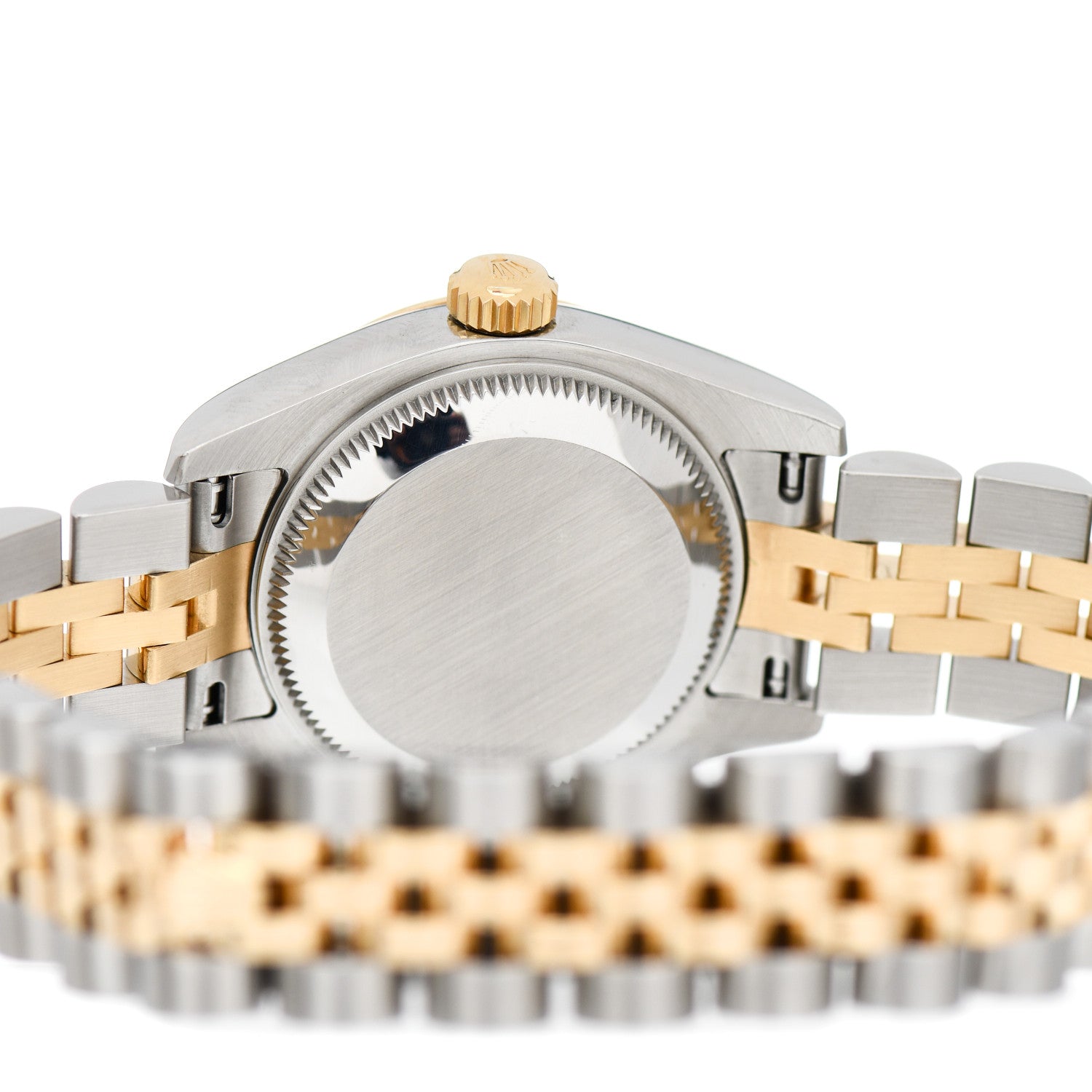 Rolex Stainless Steel 18K Yellow Gold 26mm Oyster Perpetual Datejust Watch Champagne 179173 4 of 5