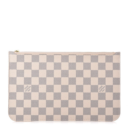 Louis Vuitton Damier Azur Neverfull MM GM Pochette 1 of 7