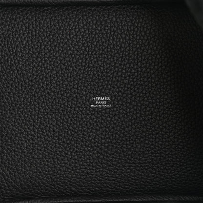 Hermes Taurillon Clemence Picotin Lock 22 MM Black 5 of 11