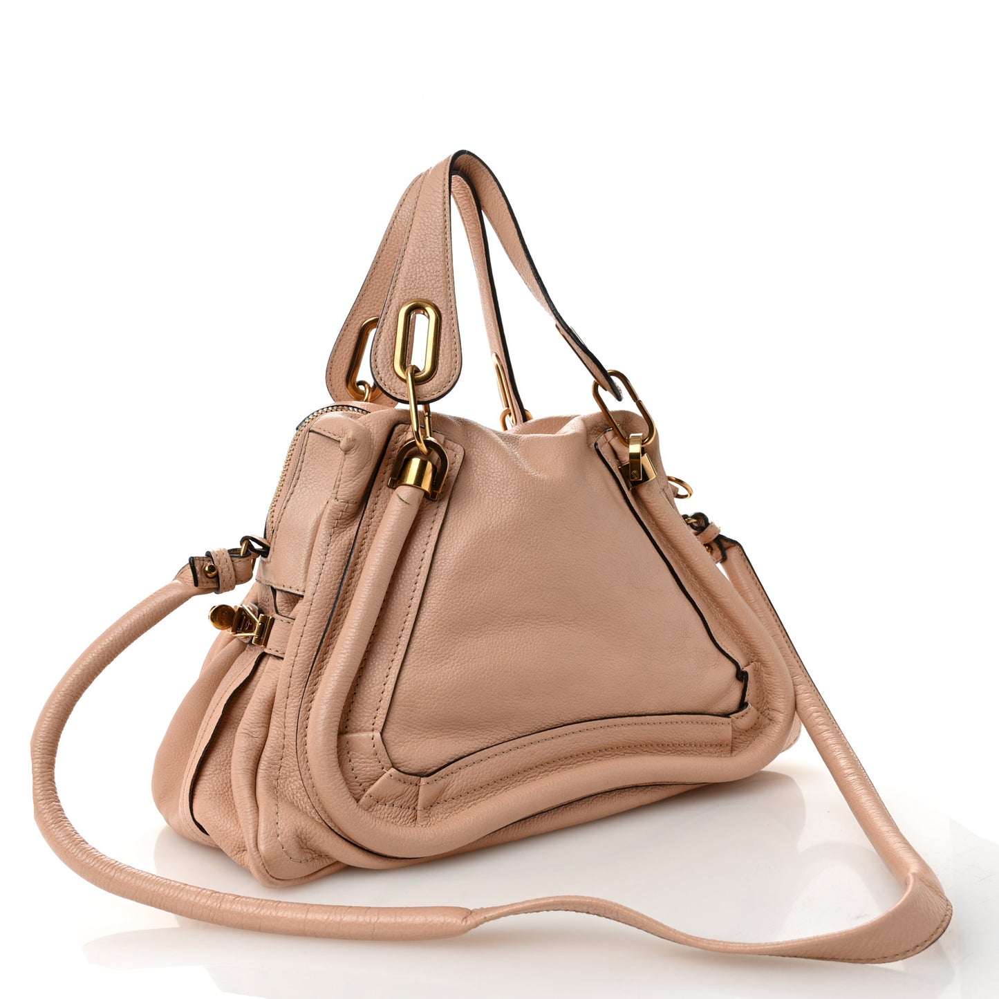 Calfskin Medium Paraty Anemone Pink