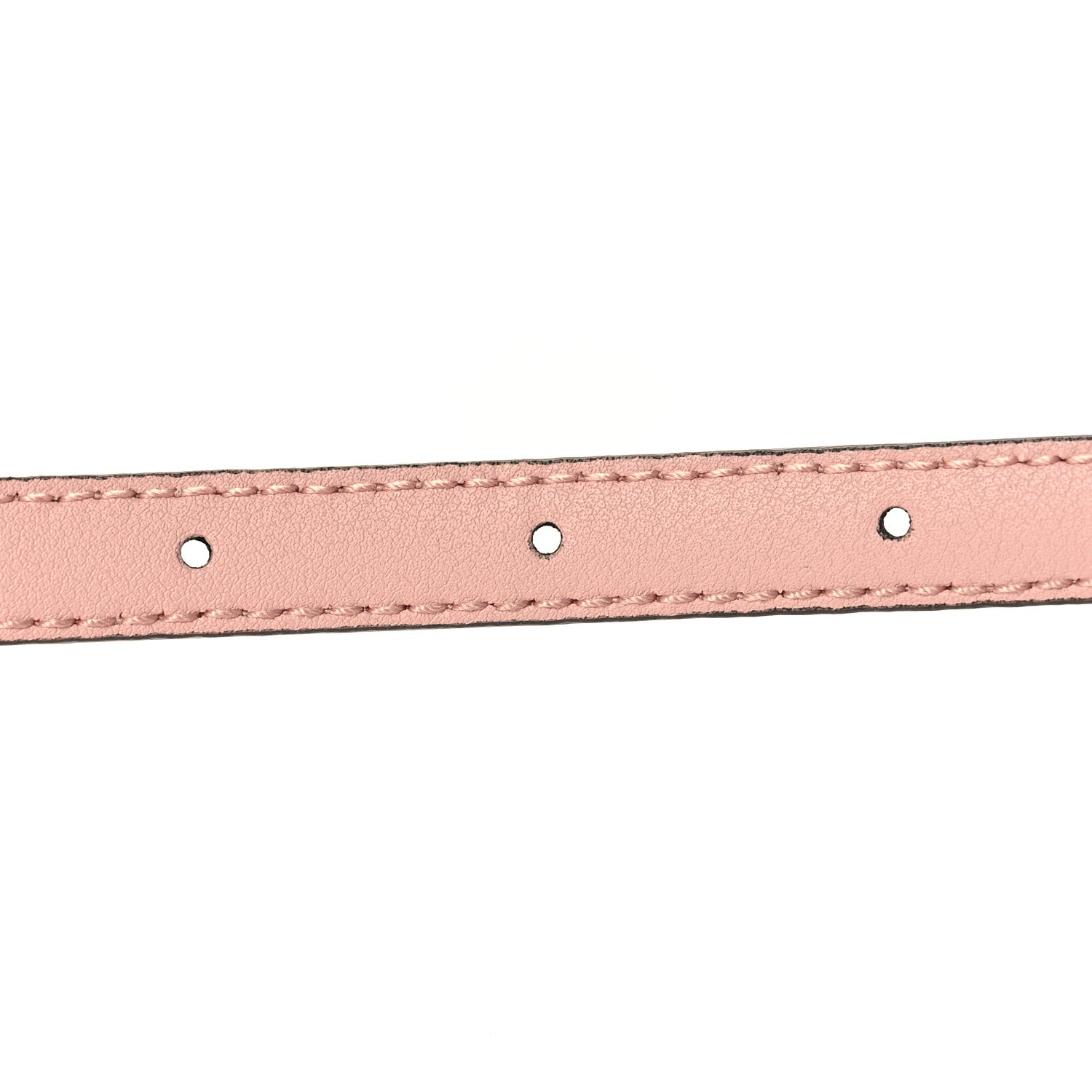 Gucci Patent Double G Thin Belt 95 38 Powder Pink 4 of 5
