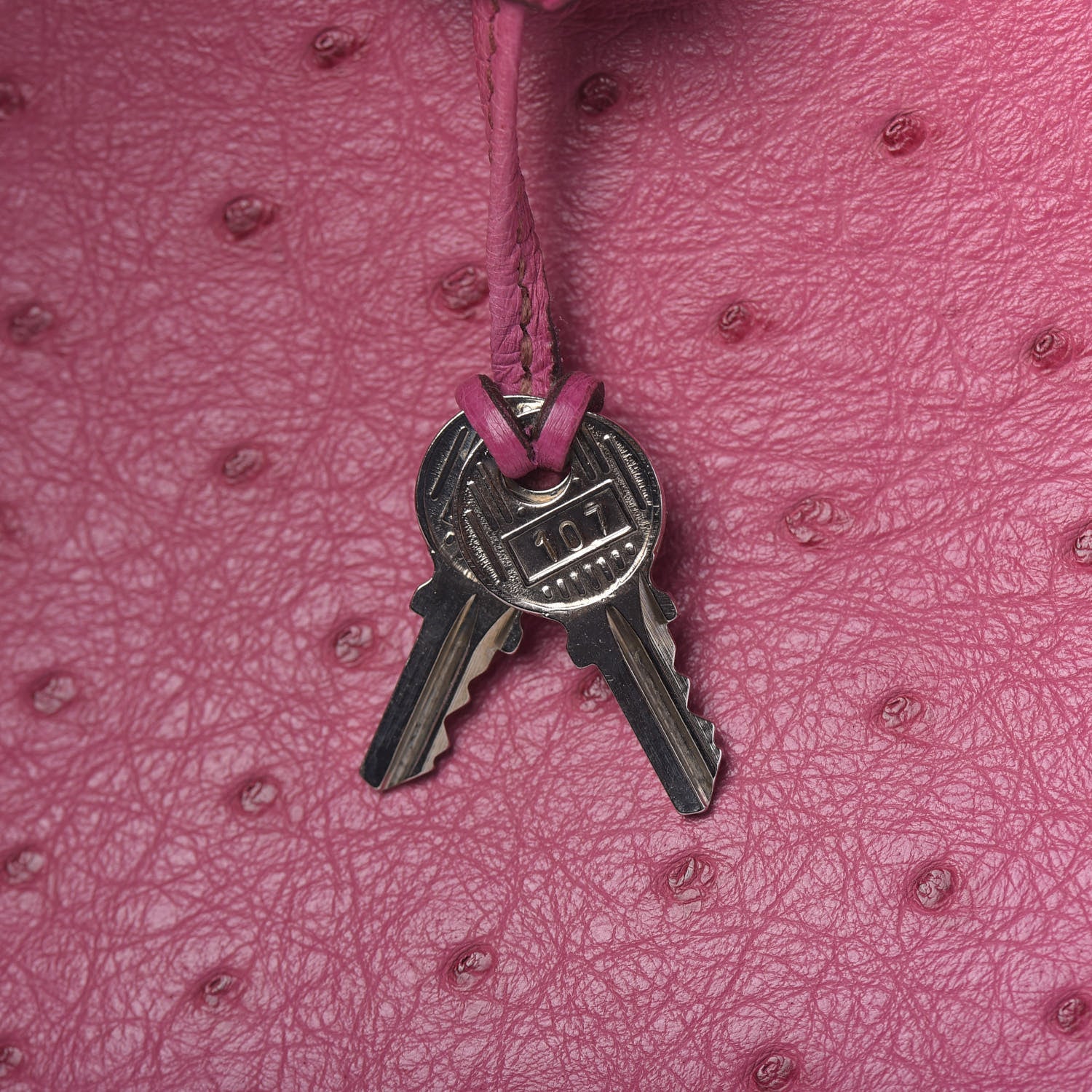 Hermes Ostrich Birkin 35 Fuchsia 11 of 36