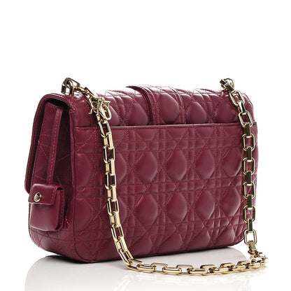 Christian Dior Lambskin Cannage Medium Miss Dior Flap Hortensia 3 of 7