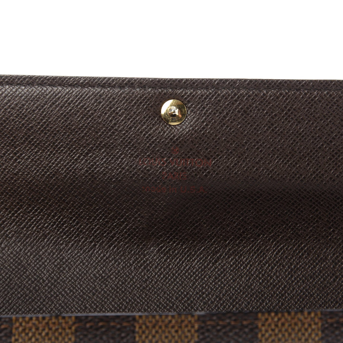 Damier Ebene Sarah Wallet