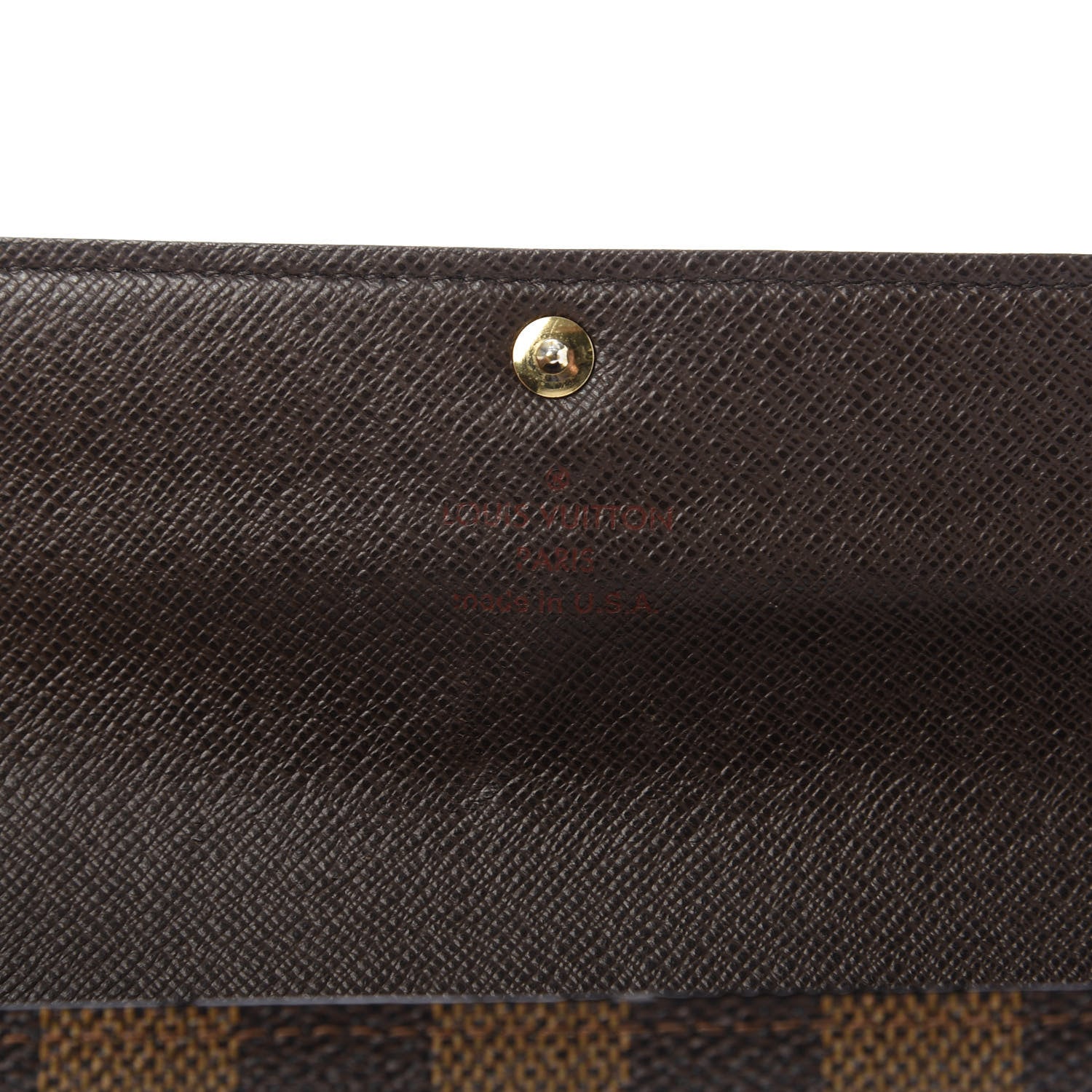 Louis Vuitton Damier Ebene Sarah Wallet 8 of 13