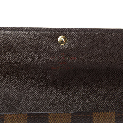 Louis Vuitton Damier Ebene Sarah Wallet 8 of 13