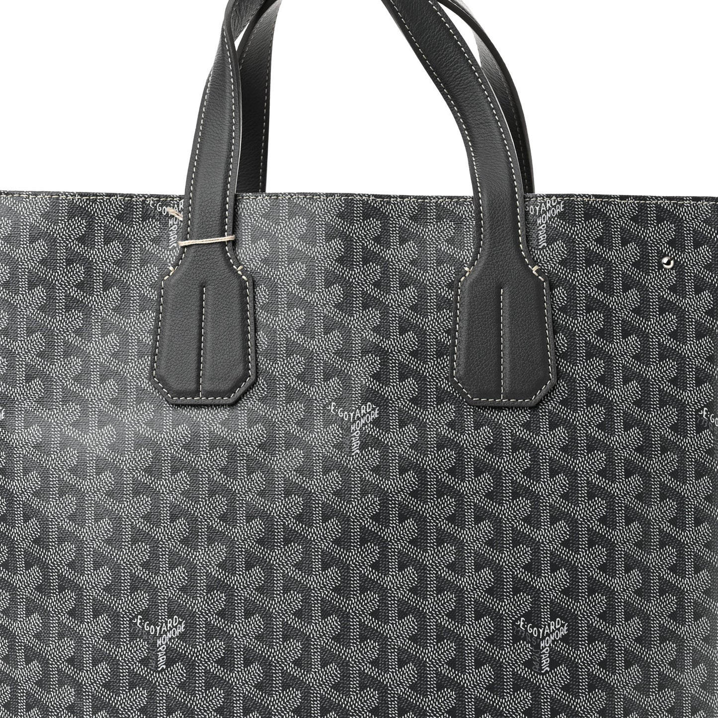 Goyardine Voltaire III Tote Grey