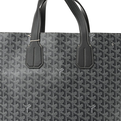 Goyard Goyardine Voltaire III Tote Grey 7 of 9