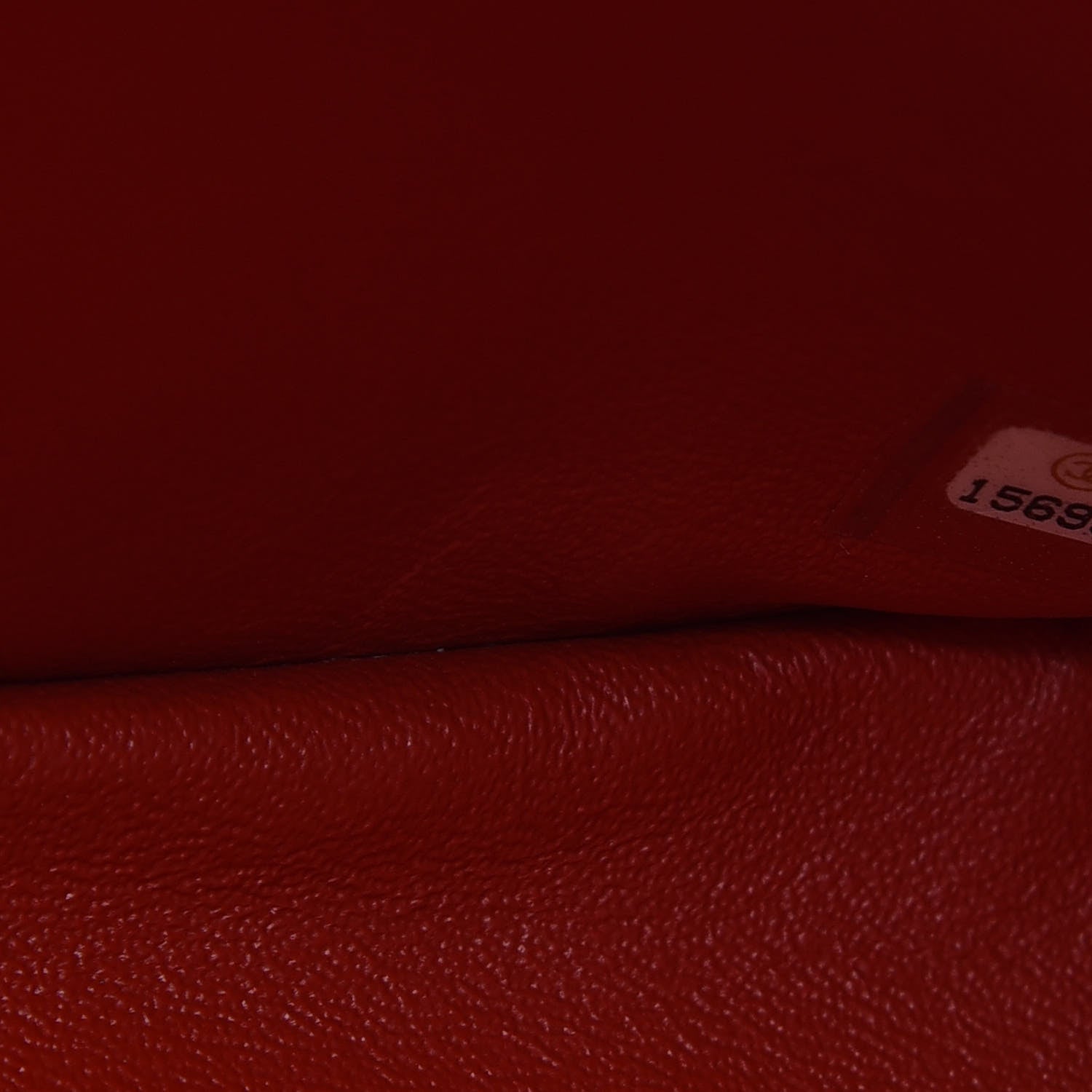 Chanel Lambskin Quilted Maxi Double Flap Red 7 of 9