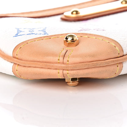 Louis Vuitton Monogram Multicolor Pochette Milla MM White 5 of 10