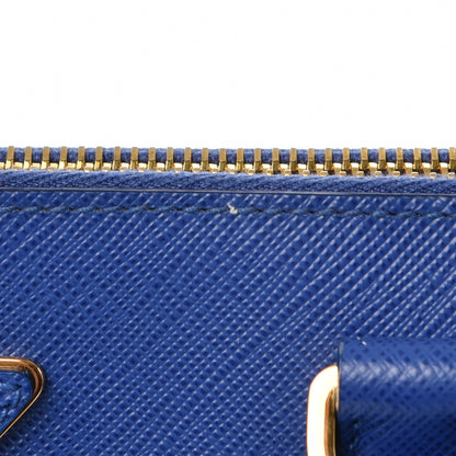 Prada Saffiano Medium Galleria Double Zip Tote Royal 10 of 10