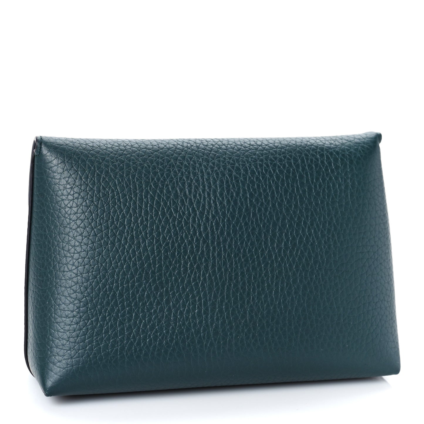Small Classic Grain Darley Cosmetic Pouch Green