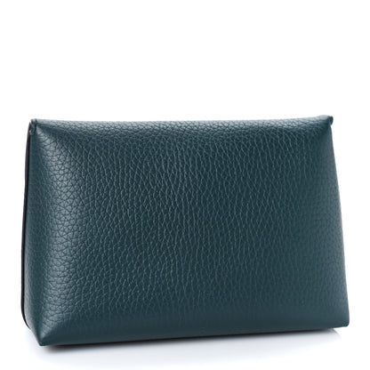 Mulberry Small Classic Grain Darley Cosmetic Pouch Green 3 of 8