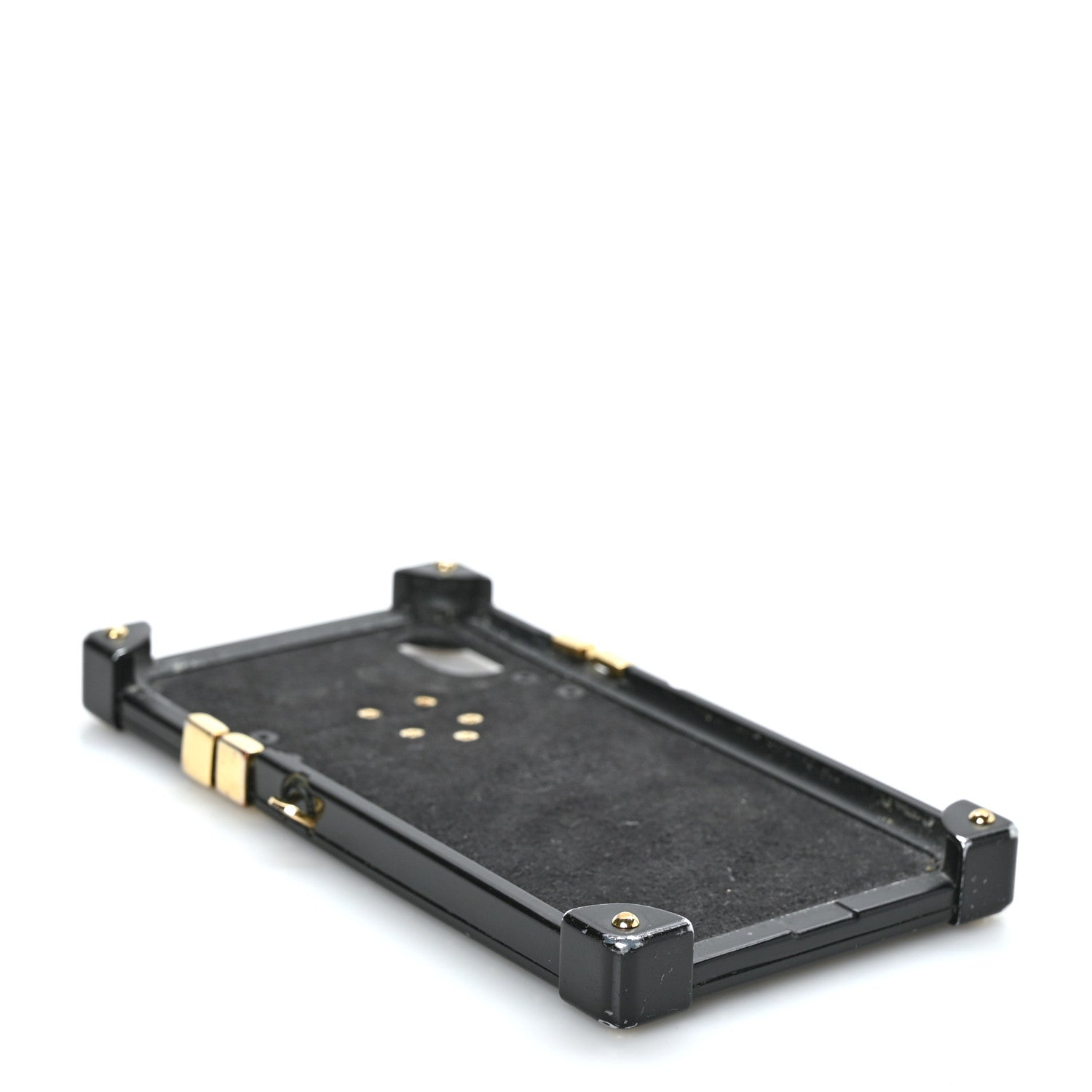 Louis Vuitton Monogram Eye Trunk With Strap iPhone X XS Case 4 of 9