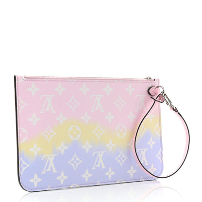 Louis Vuitton Monogram Escale Neverfull MM GM Pochette Pastel 3 of 7
