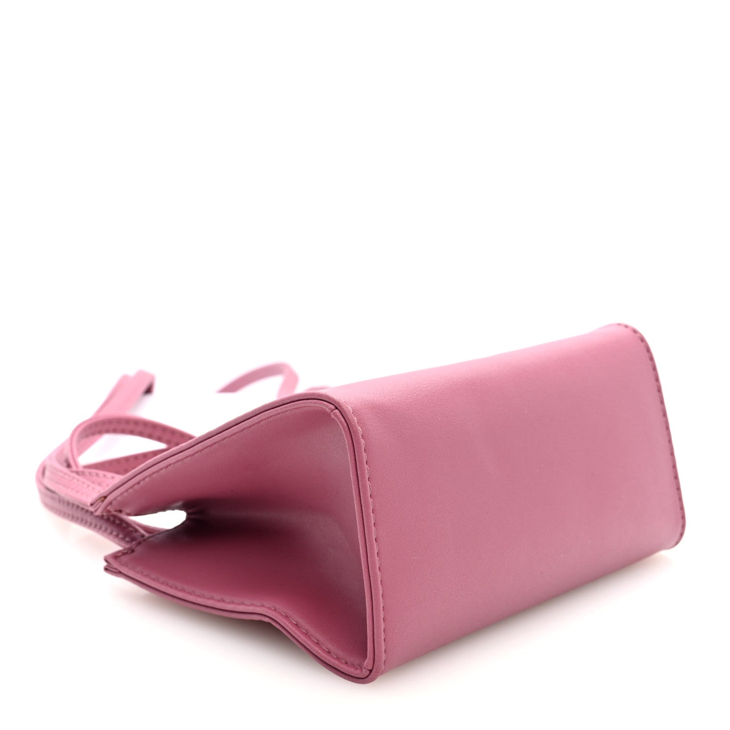 Telfar Vegan Leather Small Shopping Bag Corned Beef 4 of 9