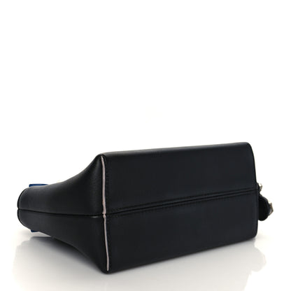Fendi Vitello Dolce Crystal Croc Tail Mini By The Way Boston Bag Black Multicolor 4 of 10