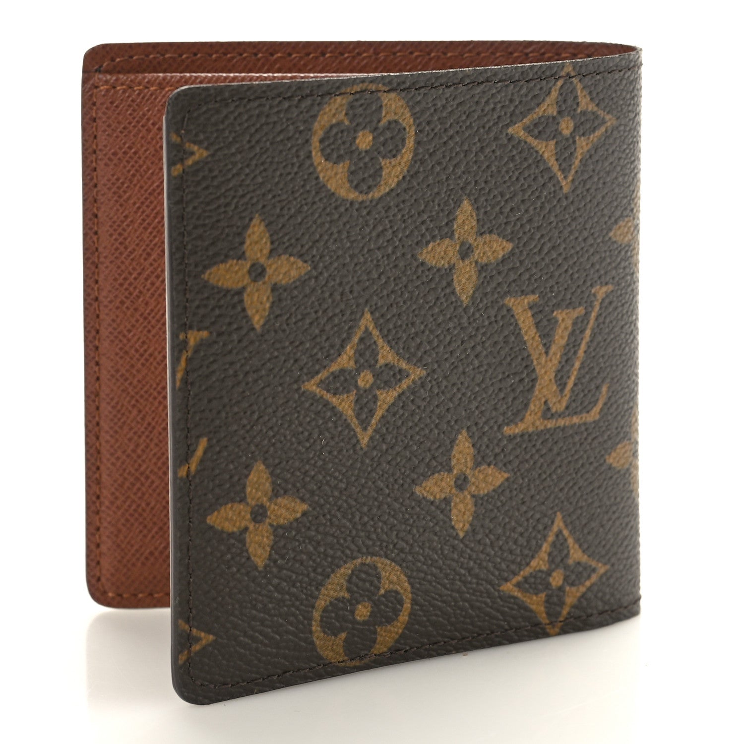 Louis Vuitton Monogram Mens Billfold Wallet 6 Credit Card Slots 3 of 7