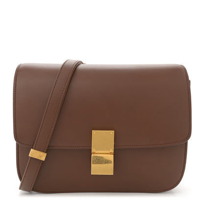 Celine Box Calfskin Medium Classic Box Flap Bag Camel 1 of 12