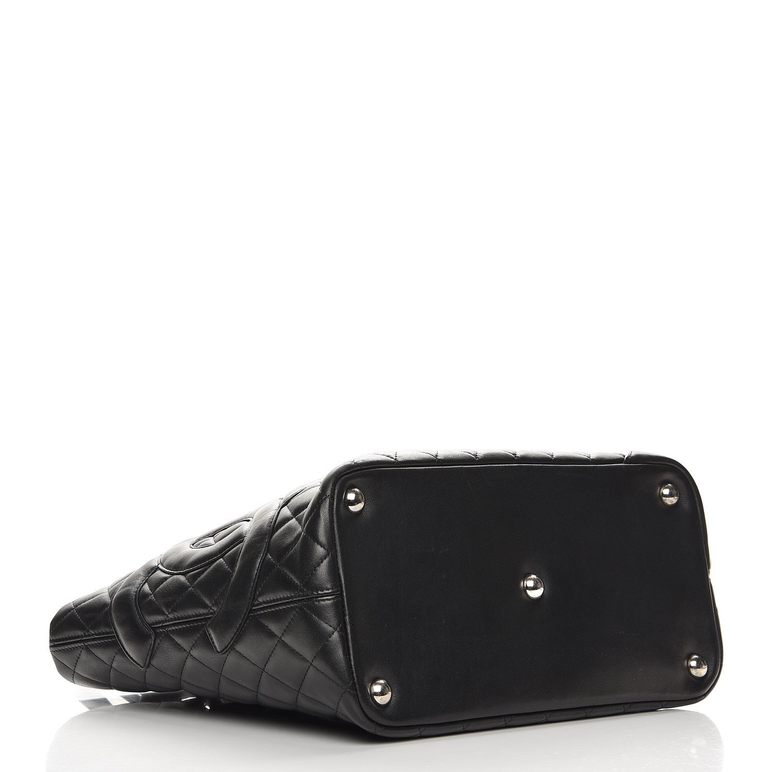 Chanel Calfskin Quilted Large Cambon Tote Black 4 of 9