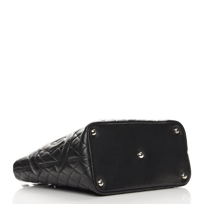 Chanel Calfskin Quilted Large Cambon Tote Black 4 of 9