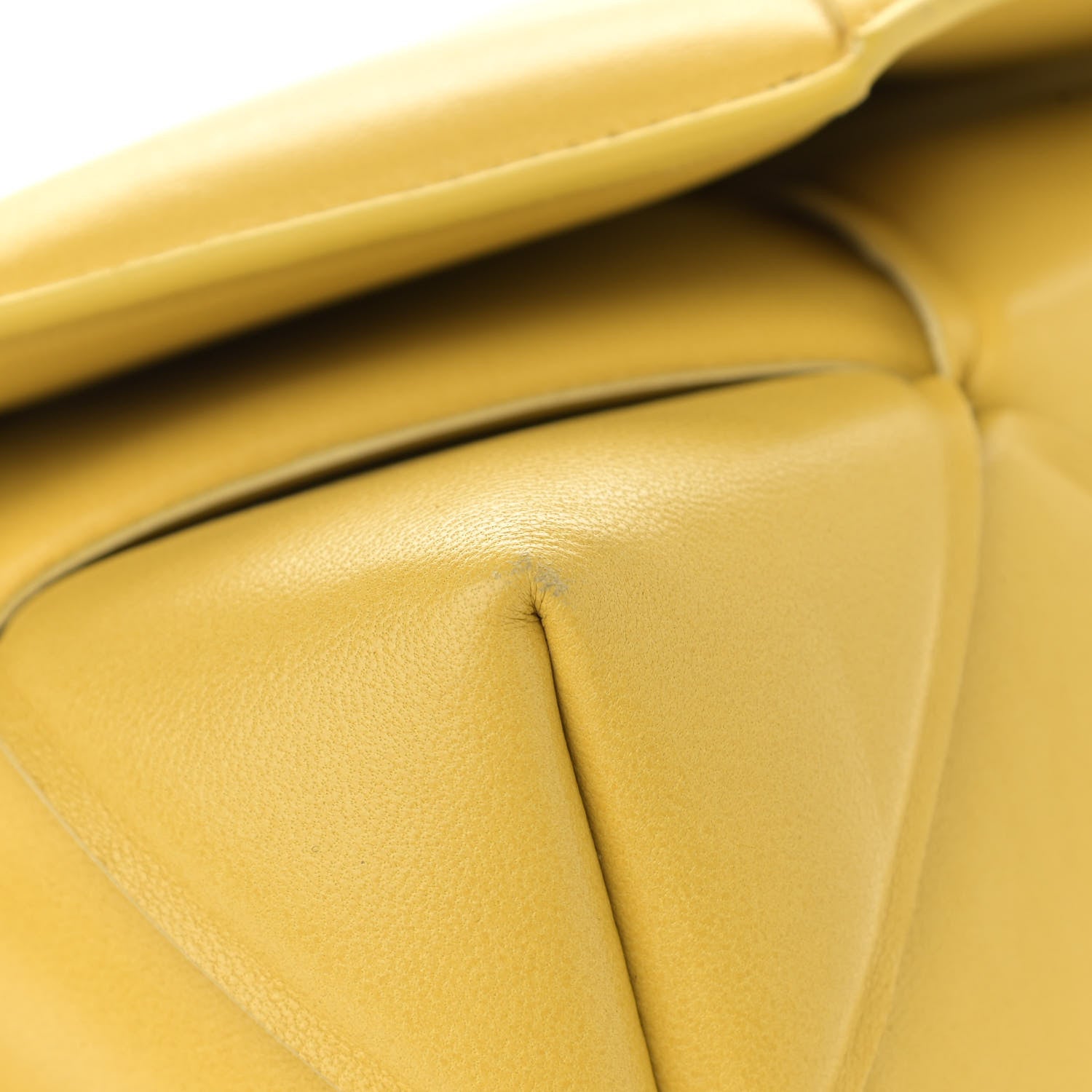 Bottega Veneta Nappa Intreccio Padded Top Handle Shoulder Bag Corn 11 of 11