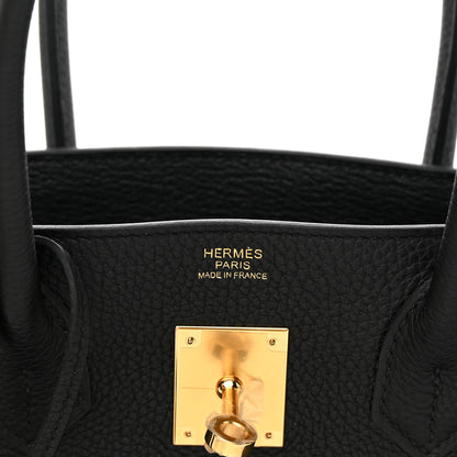 Hermes Togo Swift Canvas 3 in 1 Birkin 30 Black 9 of 17