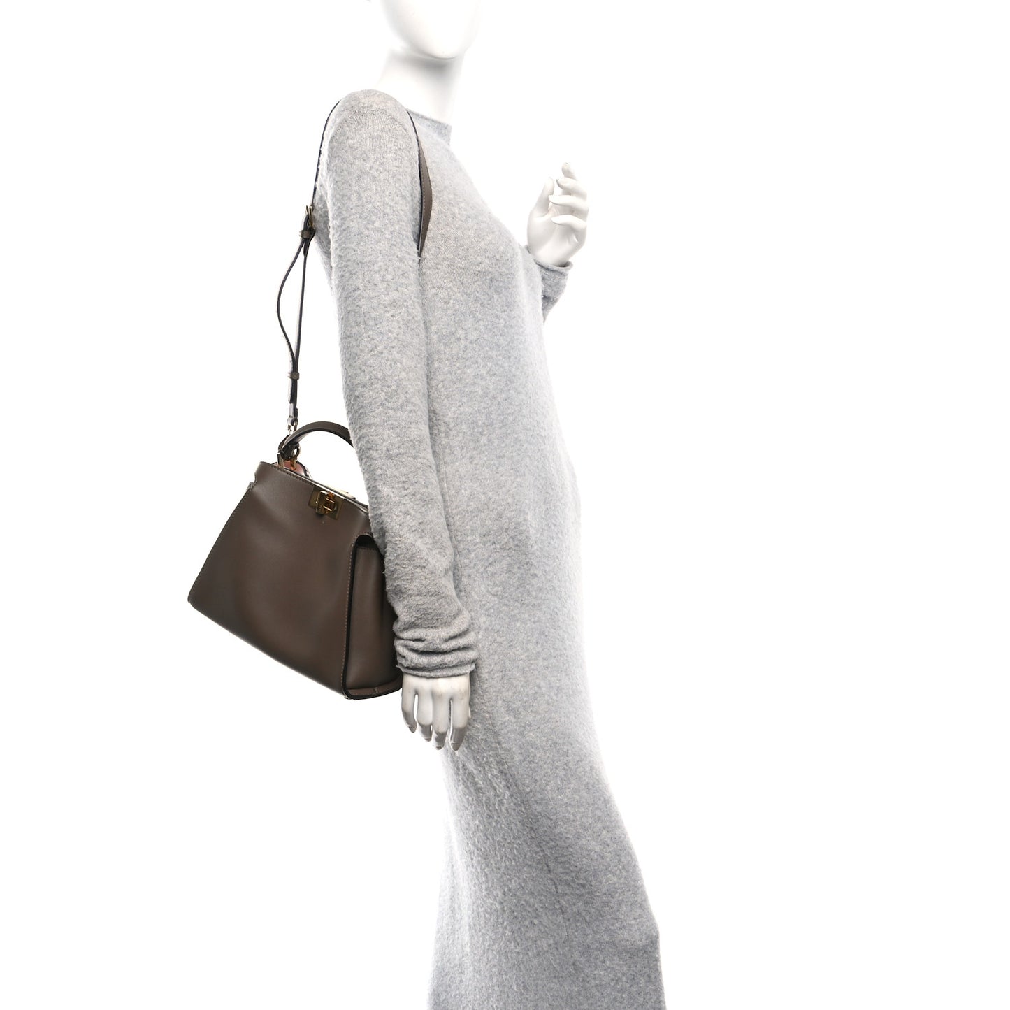 Vitello Tahiti Burro Bi-Color Medium Peekaboo Iconic Essentially Satchel Maya Camelia Confetto