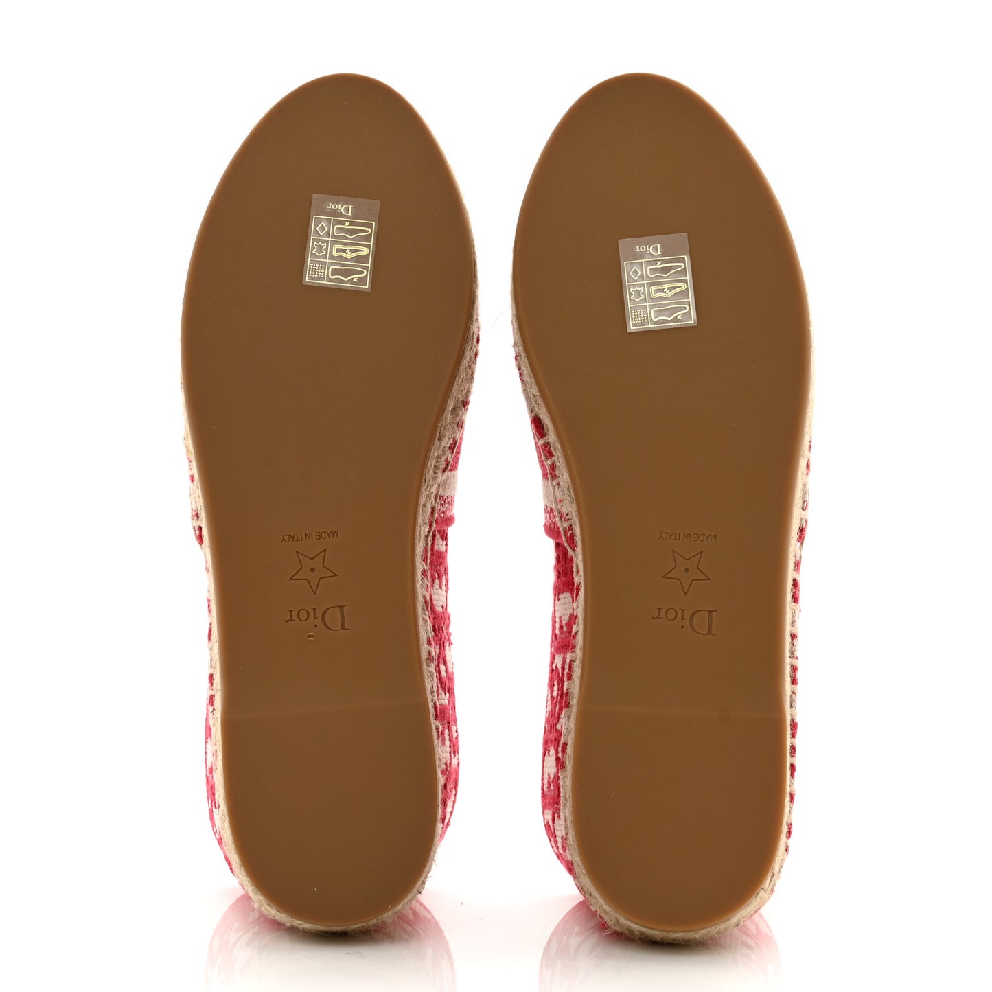 Oblique Embroidered Granville 15mm Espadrilles 37 Raspberry