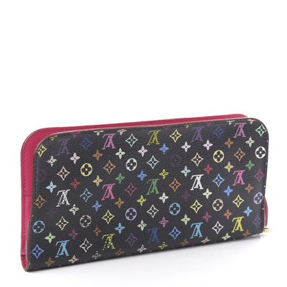 Louis Vuitton Monogram Multicolor Insolite Wallet Black Grenade 3 of 6
