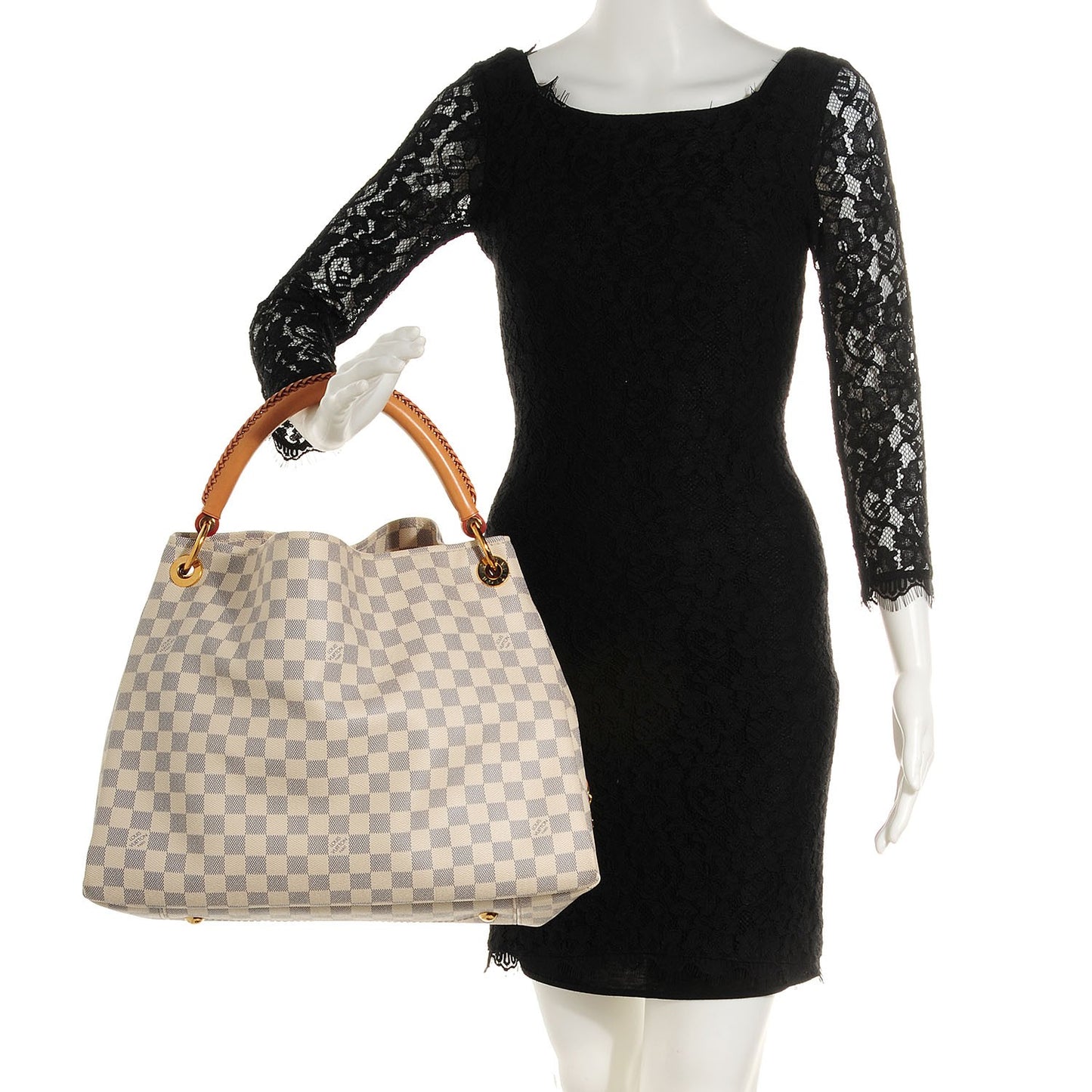 Damier Azur Artsy MM