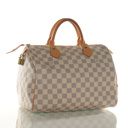 Louis Vuitton Damier Azur Speedy 30 3 of 7