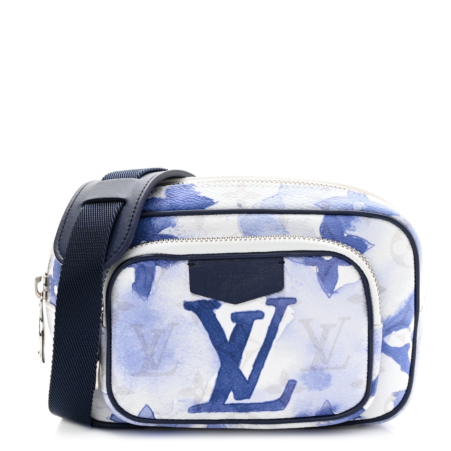 Louis Vuitton Monogram Watercolor Outdoor Pouch Blue 1 of 9