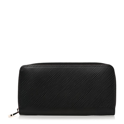 Louis Vuitton Epi Zippy Wallet Black Hot Pink 1 of 7