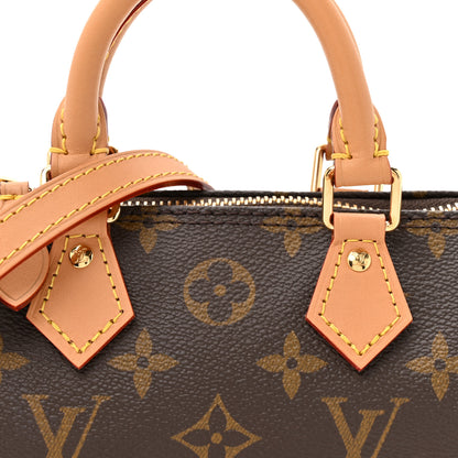 Louis Vuitton Monogram Nano Speedy Bandouliere 8 of 14