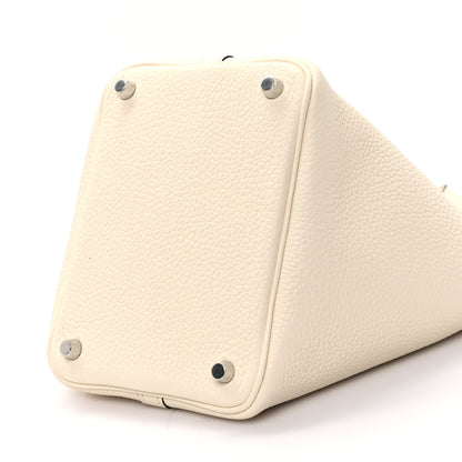 Hermes Taurillon Clemence Picotin Lock 18 PM Nata 10 of 11