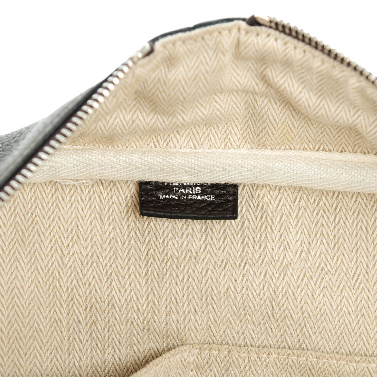 Hermes Taurillon Clemence Victoria II 35 Chocolate 8 of 10